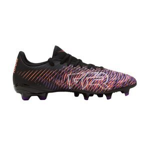 Puma Mens Future 8 Play FG/AG Patterned Soccer Cleats / Black/Red
